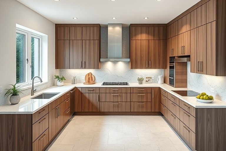 Cocina integral en U